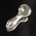 Transparent Glossy Glass Pipe