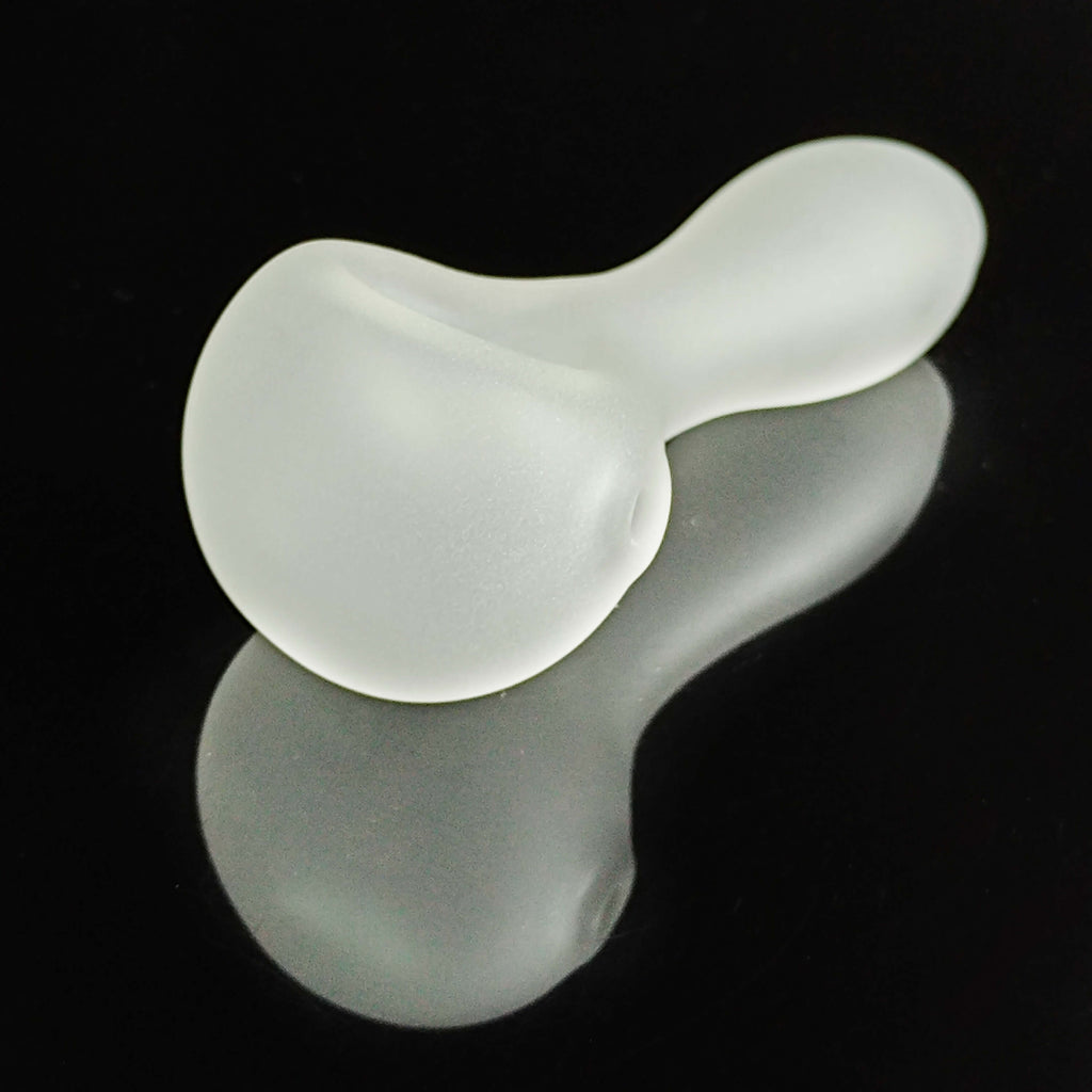 Transparent Frosted Glass Pipe