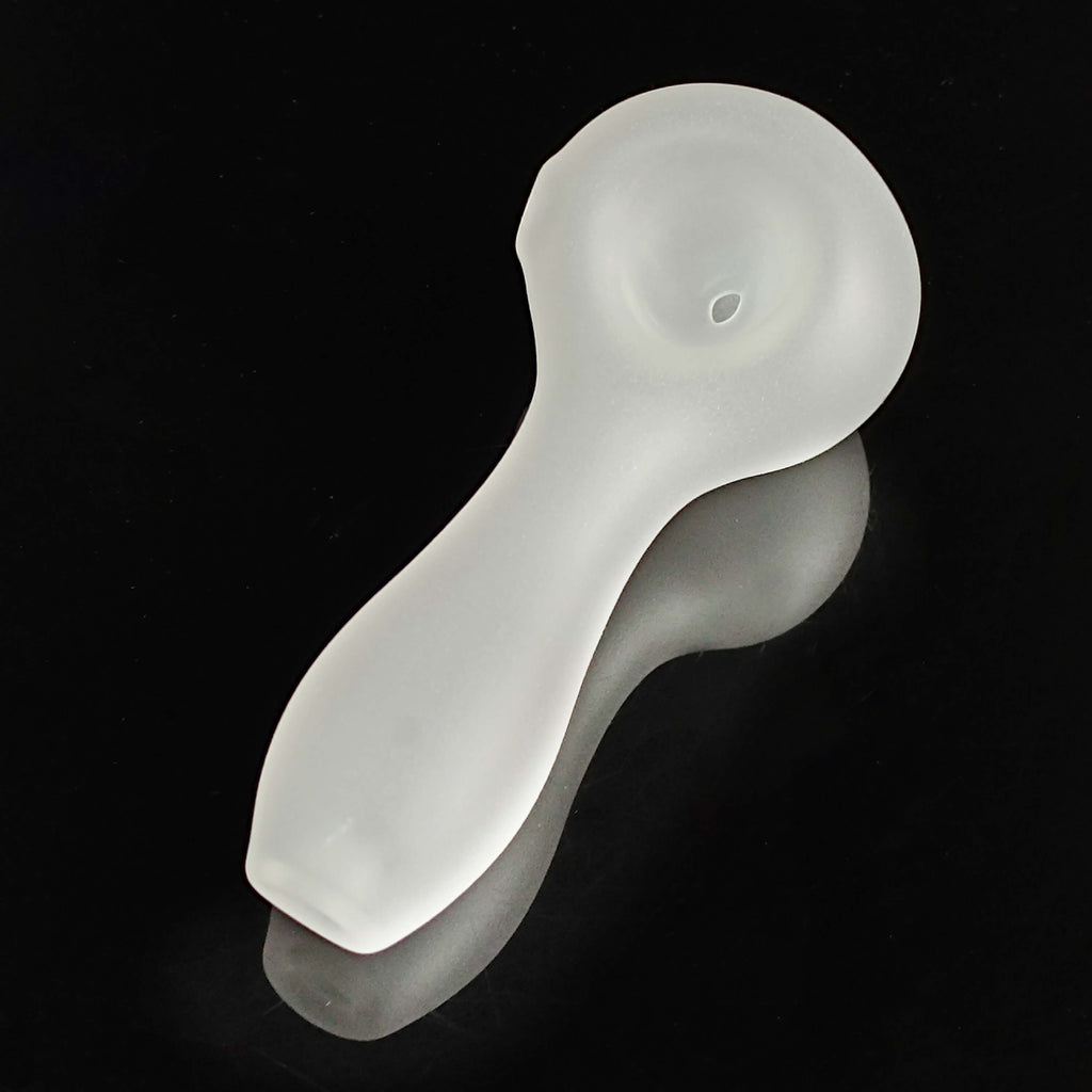 Transparent Frosted Glass Pipe