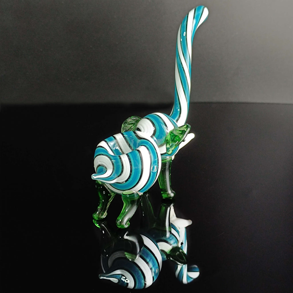 Striped Elephant Glass Pipe
