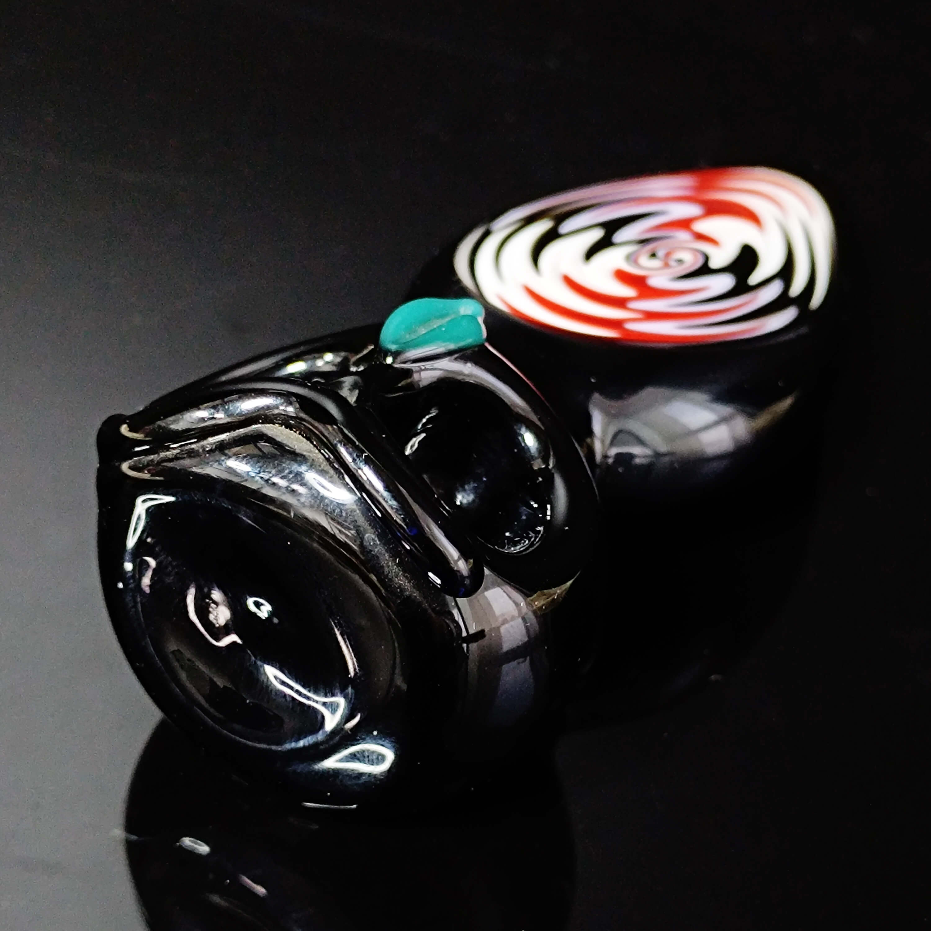Handcrafted Owl Glass Pipe