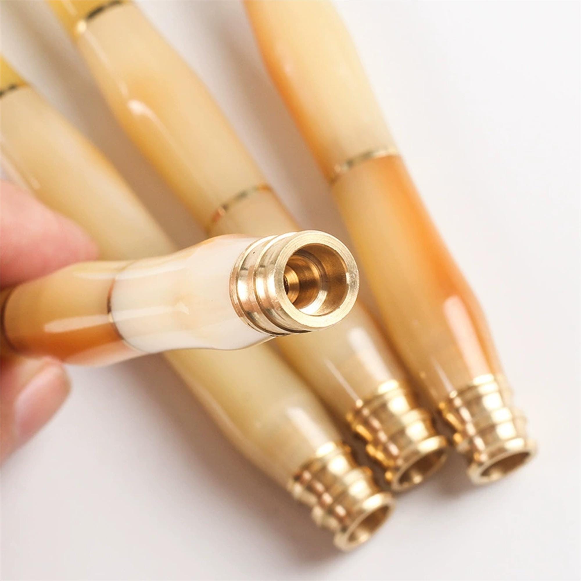 Horns Cigarette Holder,Short Cigarette Holder,Smoking Accessories,Filter Tips, Short Cigarette Holder