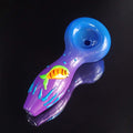 Blue-Purple Small Fish Glass Pipe